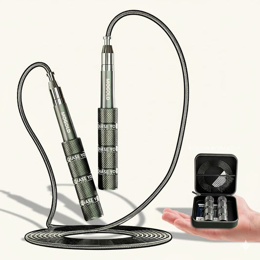 Pro Telescopic Jump Rope – Durable Adjustable Rope for Gym, Boxing, and CrossFit Workouts