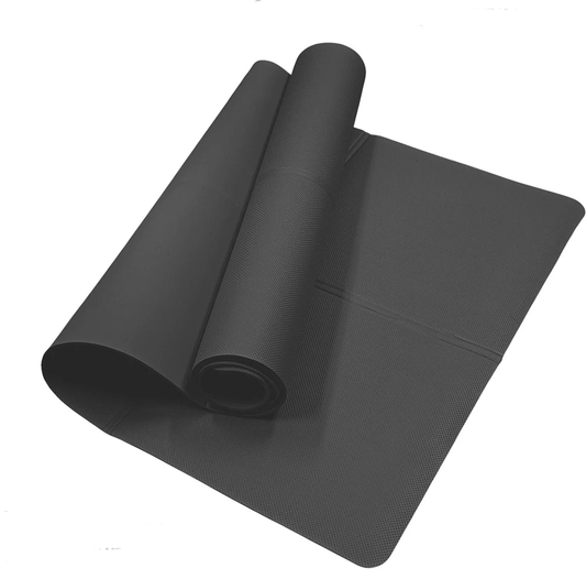 4mm Thick EVA Anti-Slip Yoga Mat – Lightweight, Durable Fitness Mat for Yoga, Pilates, Stretching & Home Workouts