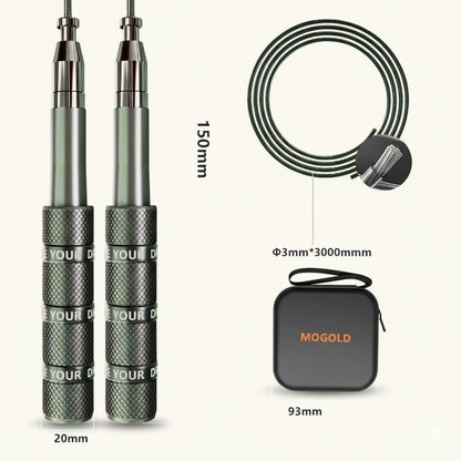 Pro Telescopic Jump Rope – Durable Adjustable Rope for Gym, Boxing, and CrossFit Workouts