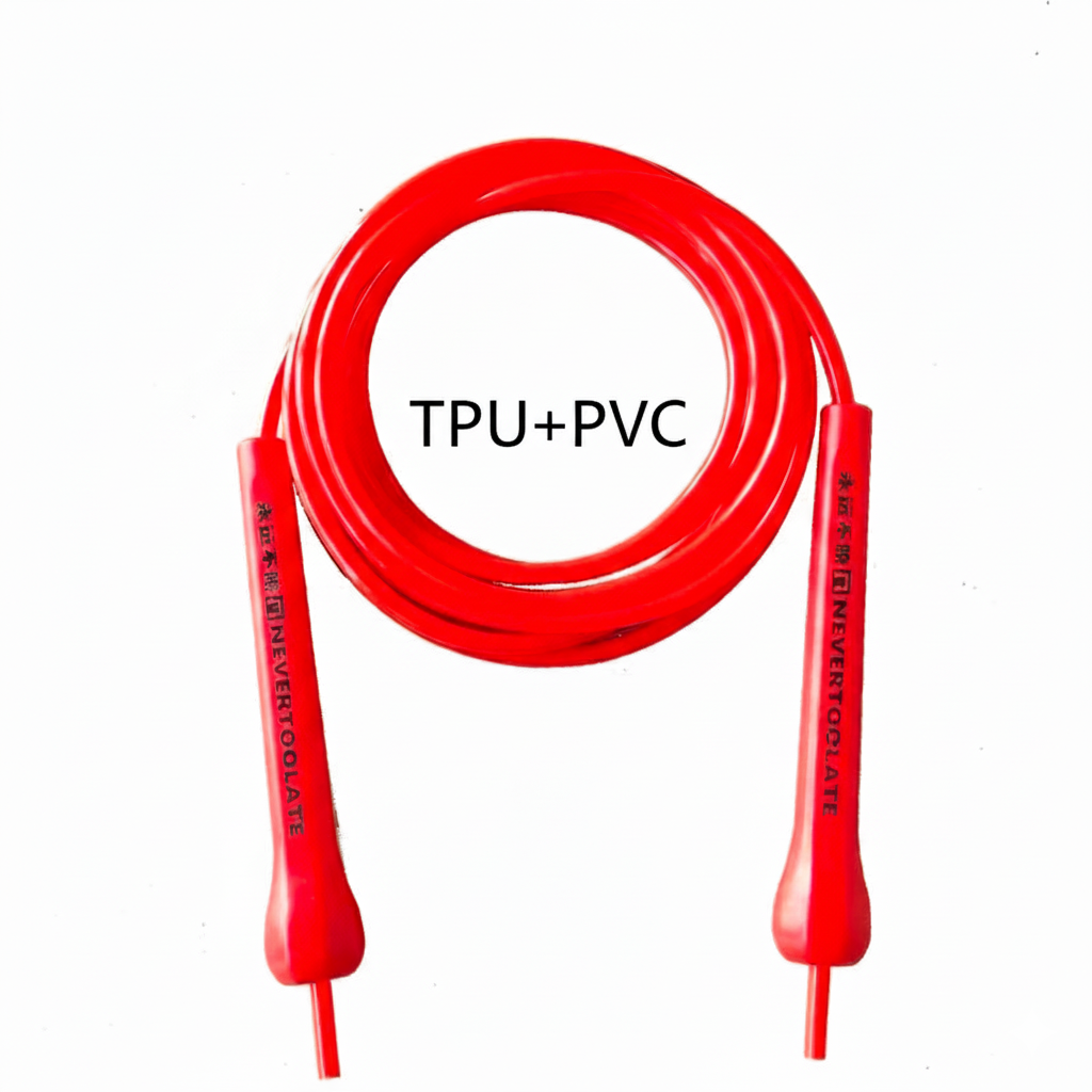 High-Speed Tangle-Free Jump Rope – Durable TPU & PVC Skipping Rope for Fitness and CrossFit Training