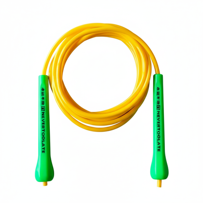 High-Speed Tangle-Free Jump Rope – Durable TPU & PVC Skipping Rope for Fitness and CrossFit Training