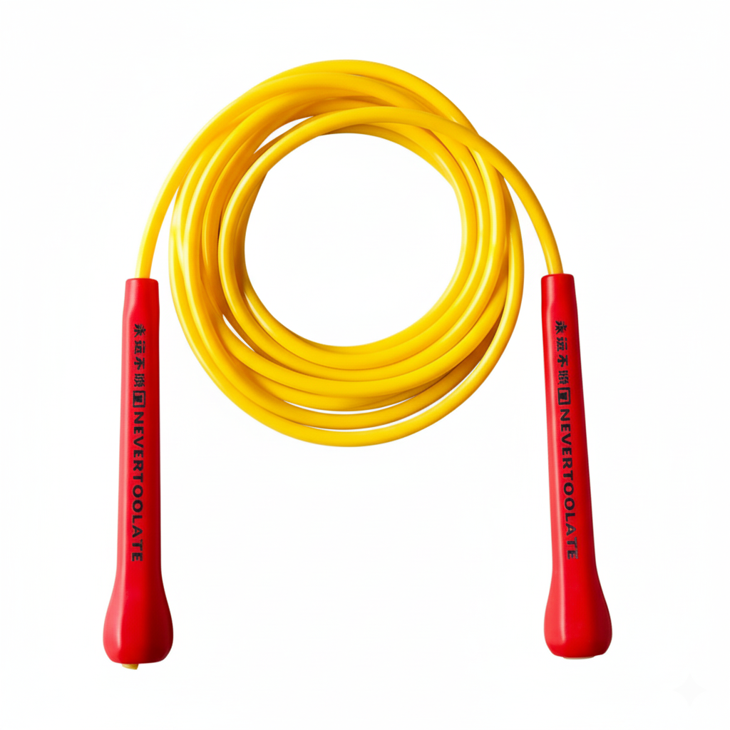 High-Speed Tangle-Free Jump Rope – Durable TPU & PVC Skipping Rope for Fitness and CrossFit Training