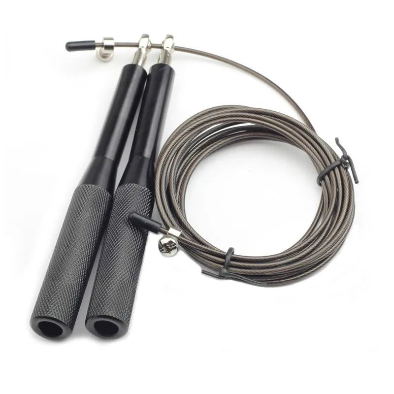 High-Performance Steel Wire Jump Rope – Adjustable Speed Rope for CrossFit and Boxing Training
