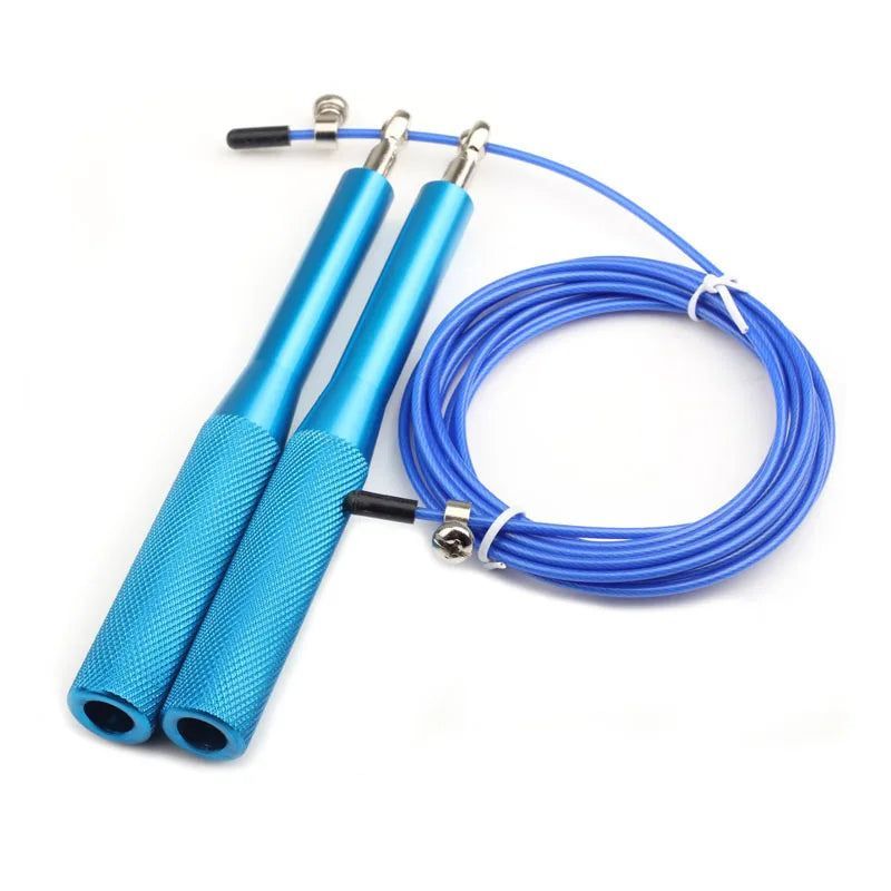 High-Performance Steel Wire Jump Rope – Adjustable Speed Rope for CrossFit and Boxing Training