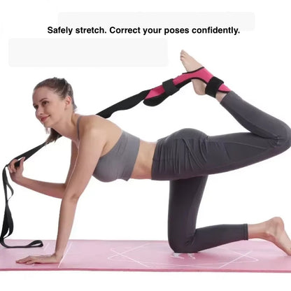 Yoga Leg Stretching Band – Flexibility & Rehabilitation Strap for Stretch, Mobility & Foot Recovery Training