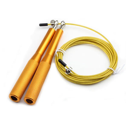 High-Performance Steel Wire Jump Rope – Adjustable Speed Rope for CrossFit and Boxing Training