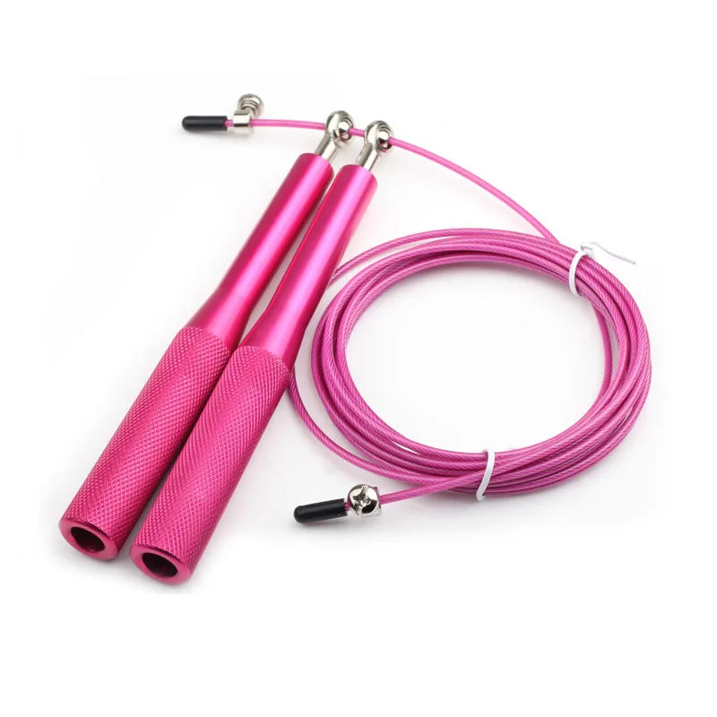 High-Performance Steel Wire Jump Rope – Adjustable Speed Rope for CrossFit and Boxing Training