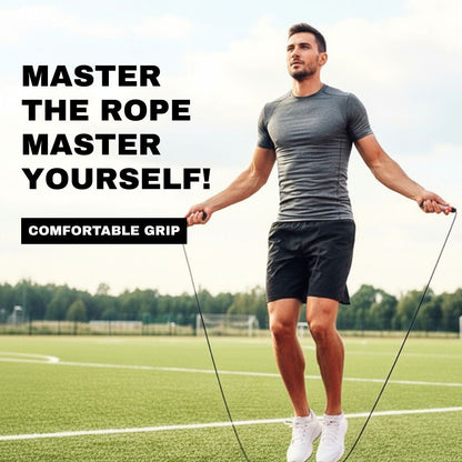 Adjustable High-Performance Steel Wire Skipping Rope