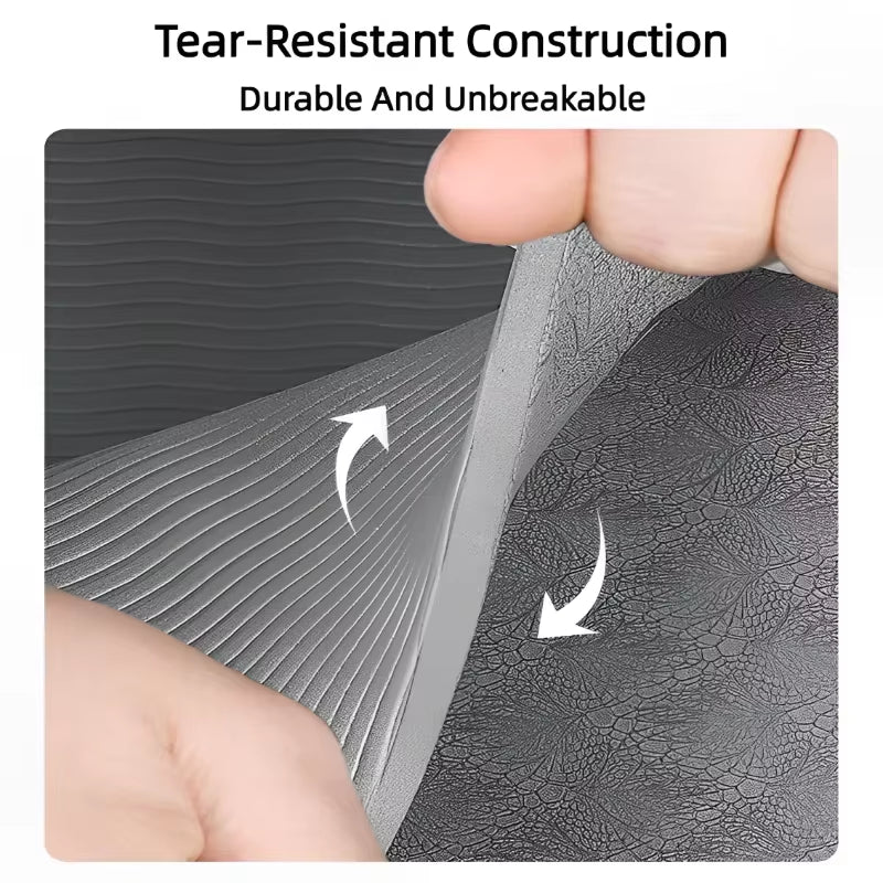 Foldable Yoga Mat Mute Eco Friendly Folding Travel Fitness Exercise Double Sided Non-Slip for Pilates & Floor Workouts Dance